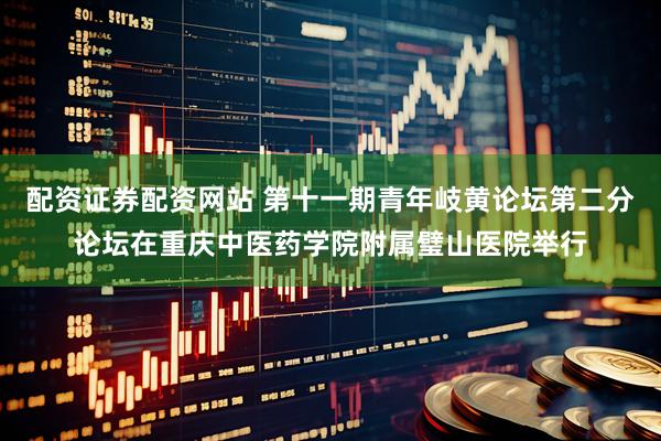 配资证券配资网站 第十一期青年岐黄论坛第二分论坛在重庆中医药学院附属璧山医院举行